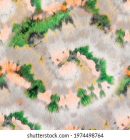 Tie Dye Spiral Boho. Gray Seamless Print. Gray Cement Swirl. Gray Vector Tie Dye. Abstract Circle Tie Dye. Spiral Dyed Batik. Brush Tiedye Culture. Dirty Swirl Watercolor. Spiral Tie Dye Background
