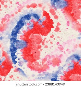 Tie Dye Spiral Boho. Tie Dye Round Swirl. Blue Seamless Batik. Pink Swirl Watercolor. Spiral Blue Print. Seamless Tiedye Pattern. Round Red Tie Dye. Retro Pink Mandala. Spiral Dyed Background.