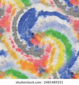 Tie Dye Spiral. Multi Color Swirl Background. Tie Dye Swirl. Vector Seamless Tiedye. Psychedelic Blue Pattern. Red 1960 Tye Dye. Rainbow Tiedye Pattern. Tiedye Peace Swirl. Spiral Unicorn Watercolor