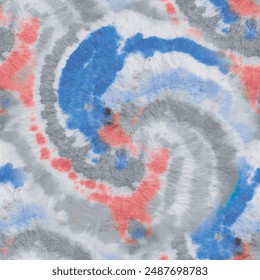 Tie Dye Spiral Shirt. Grey Seamless Print. Seamless Tiedye Tie Die. Vector Dyed Print. Pink Circle Brush Tie Dye. Dirty Purple Tie Dye. Spiral Dye Background Pink Swirl Background. Blue Circle Swirl.