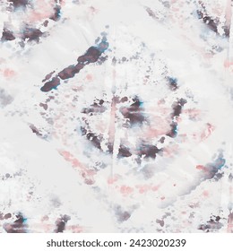 Tie Dye Spiral Shirt. Round Red Tie Dye. Pink Seamless Print. Brush Pink Pattern. Tie Dye Round Swirl. Spiral Dyed Background. Spiral Blue Batik. Blue Swirl Watercolor. Seamless Vector Texture.