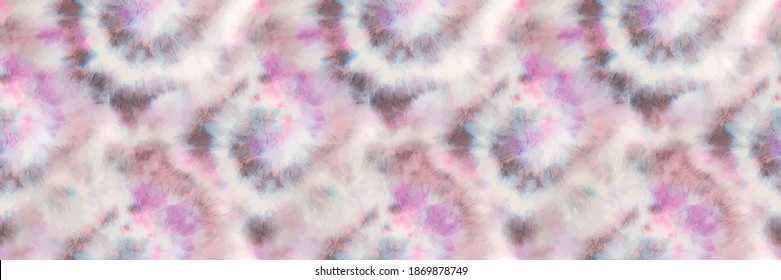 Tie Dye Spiral Swirls. Dirty Hippie Design. Pink Violet Tie Dye. Swirl Watercolor, Vector. Circle Hippie Tiedye. Stripe Dyed Pattern. Psychedelic Repeat. Seamless Abstract Spiral. Gray Vector Tie Dye