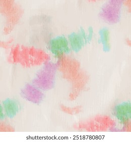 Tie Dye Stripe Shirt. Pastel Stripy Paint. Dirty Watercolor Paint. Rainbow Stripe Tye Dye. White Endless Tie Dye. Seamless Dyed Print. Rainbow Tie Dye. Stripy Grunge Background. Vector Grunge Peace.