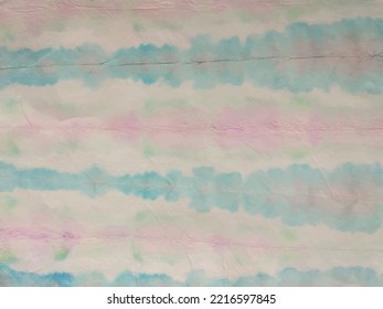 Tie Dye Stripy Shirt. Color Abstract Print. Pastel Vector Tye Dye. Vector Brush Shibori. Pastel Stripe Paint. Background Paint. Vector Dyed Print. Japanese Fabric Pattern. Stripe Tie Dye Background