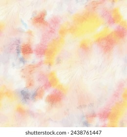 Tie Dye Swirl. Grunge Tiedye Pattern. Seamless Spiral Batik. Unicorn Tie Dye. Vector Rainbow Tiedye. Blue Swirl Tie Dye. Red 1960 Tie Die. Multi Color Swirl Background. Gradient Vector Background
