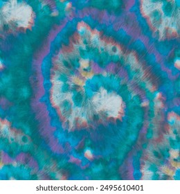 Tie Dye Swirl Vector. Circle Tie Dye Stripe. Spiral Black Circle. Green Print Tye Die. Blue Curve Background. Paint Old Shirt Background. Abstract Dark Circle. Tie Dye Swirl Circle. Blue Dyed Print.