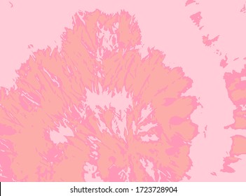 Tie Dye Swirl Vector. Hypnotic Twist. Rose Ink Background. Psychedelic Shibori Fashion. Pink Sakura Painting. Watercolor Brush Print. Lilac Bohemian Spiral. Dip Dyed Paint. Peace Design.