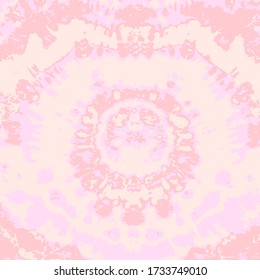 Tie Dye Swirl Vector. Psychedelic Flower. Pink Ink Painting. Hypnotic Shibori Fashion. Oyster Pink Ornament. Watercolor Brush Paint. Rose Bohemian Spiral. Orchid Smoke Peace Shirt.