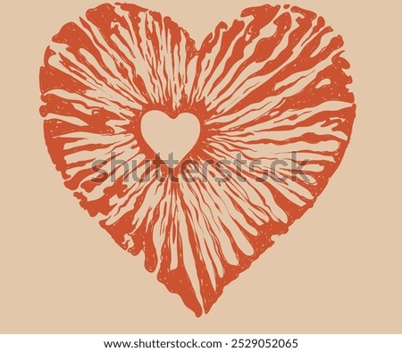 Tie dye t shirt design for girl, ladies and women. Love you more artwork. Heart hand drawing artwork. Perfect love graphic print design.