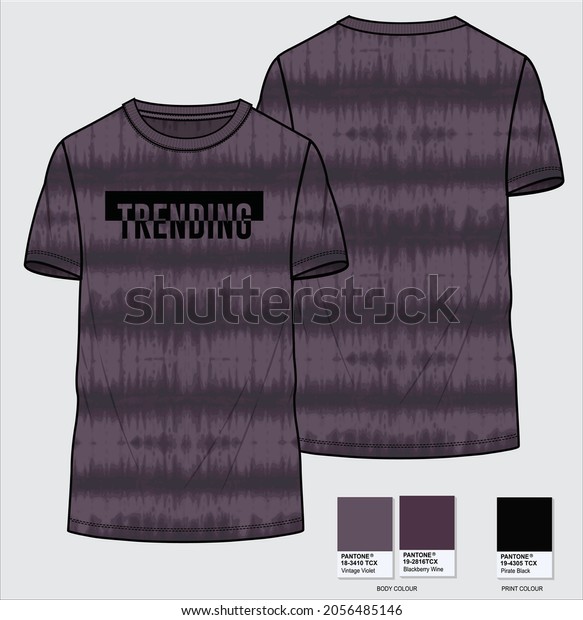 TIE DYE TEE WITH\
GRAPHIC FOR MEN AND BOYS 