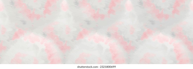 Bañera De Vector De Color Azul. Pincel Espiral Rojo Tye. Paz Gris Sin Marea. Morir El Círculo De Fondo Blanco Interminable. Impresión teñida en espiral. Ojo japonés de nido. Acuarela De Swirl Rojo.