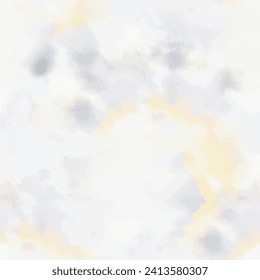 Tie Dye Vector Art. Blue Seamless Print. Seamless Spiral Pattern. Gray Shirt Watercolor. Gray Yellow Swirl. Brush Green Tie Dye. Yellow Dye Background Blue Vector White Tie Dye. Yellow Grey Batik.