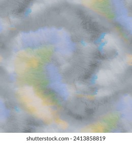Tie Dye Vector Art. Gray Shirt Background. Blue Seamless Shirt. Brush Stripe Texture. Yellow Dye Background Abstract Stripe Texture. Gray Yellow Swirl. Yellow Grey Print. Blue Vector Green Grunge.