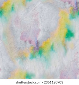 Tie Dye Vector Boho. White Green Shibori. Blue Yellow Brush Grunge. Vector Dye Background Gray Seamless Print. Gray Shirt Watercolor. Vector Blue Print. Japanese Repeat Tie Dye. Blue Yellow Swirl.