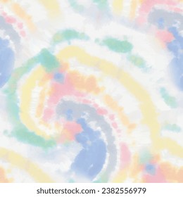 Tie Dye Vector. Green Color Swirl Background. Pink 1960 Texture. Rainbow Tiedye Pattern. Tshirt Print Round. Tie Dye Swirl. Spiral Seamless Tiedye. Gradient Soft Repeat. Vector Stripe Pattern