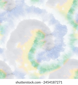 Tie Dye Vector Paint. Japanese Grunge Pattern. Die Stripe Texture. Gray Shirt Watercolor. Yellow Dyed Batik. Blue Grunge Swirl. Seamless Tie Dye Shirt. Vector White Grunge. Green Yellow Background.