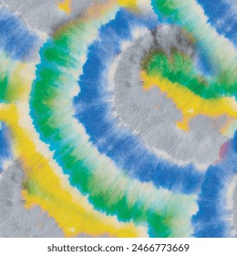 Tie Dye Vector Paint. Seamless Grunge Batik. Vector Green Grunge. Die Stripe Shibori. Blue Swirl Watercolor. Brush Yellow Background. Blue Tie Dye Shirt. Yellow Dyed Batik. Abstract Tiedye Texture.