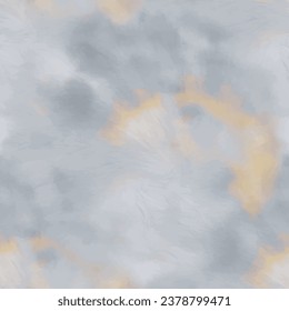 Tie Dye Vector Paint. Yellow Dye Background Blue Yellow Shirt. Yellow Blue Print. Gray Seamless Shirt. Seamless Spiral Tie Dye. Blue Vector White Grunge. Brush Vector Tie Die. Gray Swirl Watercolor.