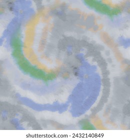 Tie Dye Vector Paint. Yellow Dye Background Gray Swirl Background. Blue Yellow Shirt. White Yellow Tie Die. Gray Seamless Shirt. Seamless Fabric Tie Dye. Vector Dyed Print. Blue Yellow Brush Grunge.