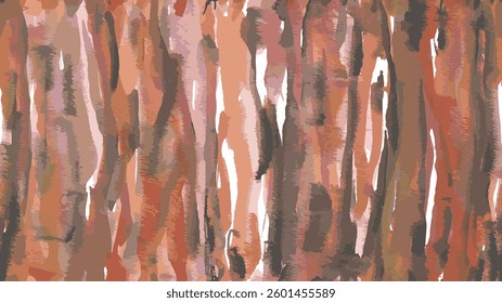 Tie Dye Vector Pattern.  Africa Lines. Textile Gradient. Brush Stroke Animal Skin Repeat Print.  Geometric Zebra Stripes Abstract Background. Gold Brown Watercolor Seamless Digital Ikat Texture. 