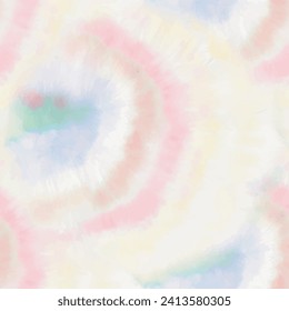 Tie Dye Vector. Psychedelic Red Repeat. Soft 1960 Pattern. Blue Color Swirl Pattern. Tie Dye Swirl. Spiral Seamless Tiedye. Rainbow Tiedye Pattern. 1970s Music Heart. Vector Unicorn Watercolor
