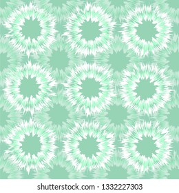 Tie Dye vector repeating pattern mint green seamless