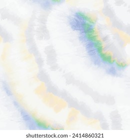 Tie Dye Vector Shirt. Blue Shirt Watercolor. Colorful Stripe Texture. Gray Yellow Swirl. Yellow Dye Background Green Yellow Shibori. Yellow Grey Batik. Blue Seamless Batik. Gray Vector White Tie Dye.