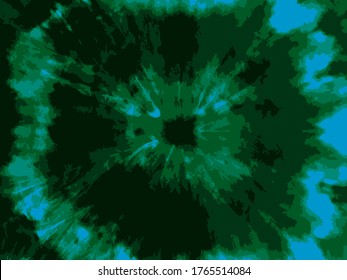 Espiral vectorial del tinte de los dedos. Textura de tinta gris. Tintes dibujados con la mano del vector. Moda de vectores profundos. Tela Acrílica Floral. Patrón Bohemio De Moda. Textura Bohemia Aquarelle Orgánica.