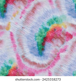 Tie Dye Vector. Spiral Seamless Tiedye. Tie Dye Swirl. Seamless Tiedye Pattern. Red 1960 Pattern. Blue Color Swirl Background. Seamless Pink Tie Dye. Grunge Print Shirt. Spiral Unicorn Watercolor