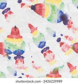 Tie Dye Vector Spot. Rainbow Stripy Pattern. Splash Tie Dye Background. Japanese Tie Dye. Pastel Stripe Paint. Splash Fabric Print. Brush Watercolor Paint. Rainbow Dyed Batik. Dirty Endless Tie Die.