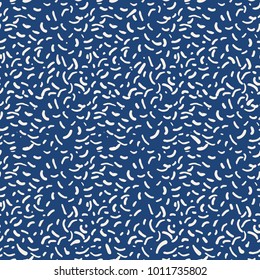 Tie dye watercolour seamless pattern. Vector tradition shibori print. Geometric ikat endless tile. Organic texture. Japan endless rapport.  Vector hand drawn tie dye oriental seamless pattern.