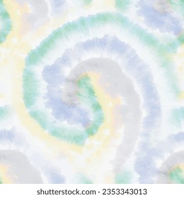 El Boho Amarillo Del Tejido. Cepillarse con el tinte de los lazos verdes. Giro del vector azul. Los japoneses repiten textura. Grunge verde vector azul. Acuarela De Camisas Gris. Batik teñido amarillo. Camisas sin foco gris de fondo de tinte amarillo.