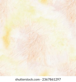 Tie buntes gelbes Licht. Rotes helles Wasser. Summer Sky rosa Hintergrund grüner Vektorschwirl. Rote nahtlose Batik. Nahtlose Tiedye Tie Dye. Grüne Vektorwolke. Sonnige endlose Kultur. Summer Dyed Batik.