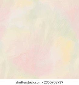 Tie Dye Yellow Light. Seamless Tiedye Pattern. Green Seamless Print. Red Light Background. Green Vector Tie Dye. Sun Pastel Brush Background. Red Summer Swirl. Vector Dyed Batik. White Summer Shibori
