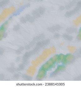 Tie Dye Yellow Paint. Blue Vector Shirt. Vector Grey Batik. Gray Swirl Watercolor. Yellow Dye Background Japanese Grunge Texture. Gray Seamless Swirl. Blue Yellow White Tie Dye. Brush Stripe Culture.