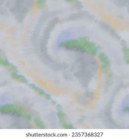 Tie Dye Yellow Paint. Gray Yellow Green Grunge. Vector Blue Batik. Colorful Spiral Texture. Blue Vector Swirl. Yellow Dye Background Blue Shirt Background. Gray Seamless Shirt. White Yellow Shibori.
