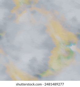 Tie Dye Yellow Shirt. Seamless Grunge Swirl. Seamless Tiedye Texture. Blue Swirl Background. Tye Vector Shibori. Vector Blue Print. Blue Tie Dye Shirt. Yellow Brush Tie Dye. White Vector Background.