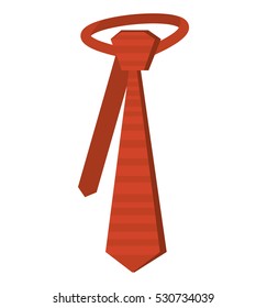 tie elegant isolated icon vector illustration design