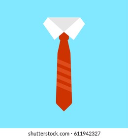 tie flat icon