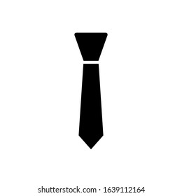 tie glyph vector icon - ui icon vector