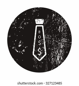 Tie icon. 