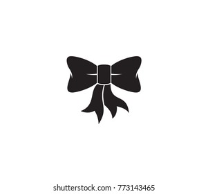 Tie icon. tie a black illustration