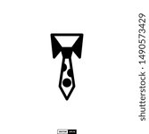 Tie icon, design inspiration vector template for interface and any purpose
