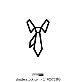 Tie icon, design inspiration vector template for interface and any purpose