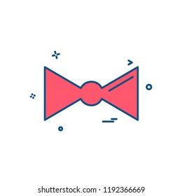 Tie icon design vector