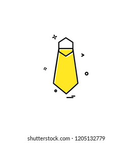 Tie icon design vector