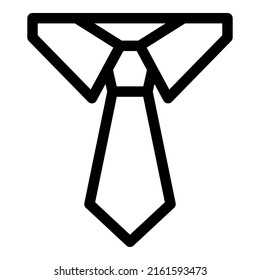 tie icon design, vector illustration, best used for web app