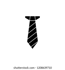 Tie icon. Element of clothes and accessories. Premium quality graphic design icon. Signs and symbols collection icon for websites, web design, mobile app on white background