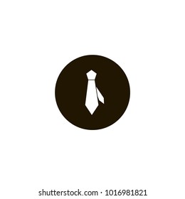 Tie Icon. flat design
