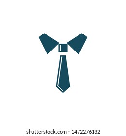 tie icon formal symbol logo template